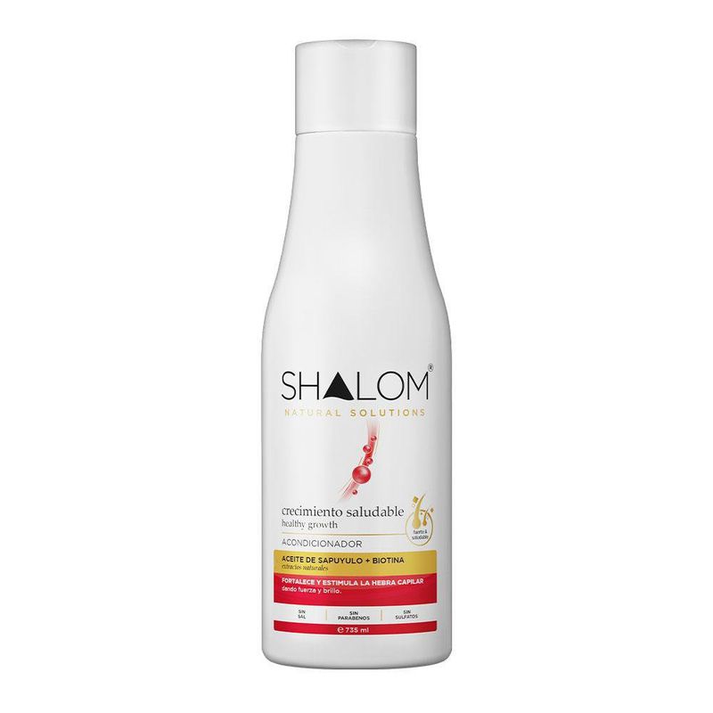 Acondicionador 735 Ml Crecimiento - Shalom