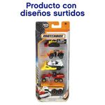 Carros 5 Pack Matchbox - Mattel