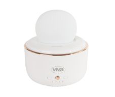 Difusor de Aroma con Luz Cálida Ambiental y Temporizador Color Blanco