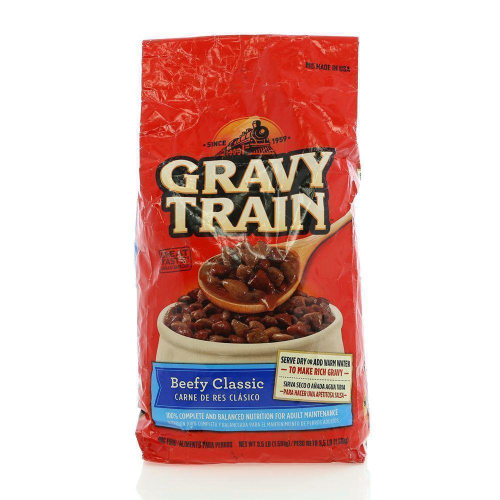 se retira la comida para perros gravy train