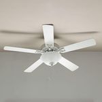 Ventilador De Techo Deluxe Para Interior 52 Plg - Hunter Varios Colores