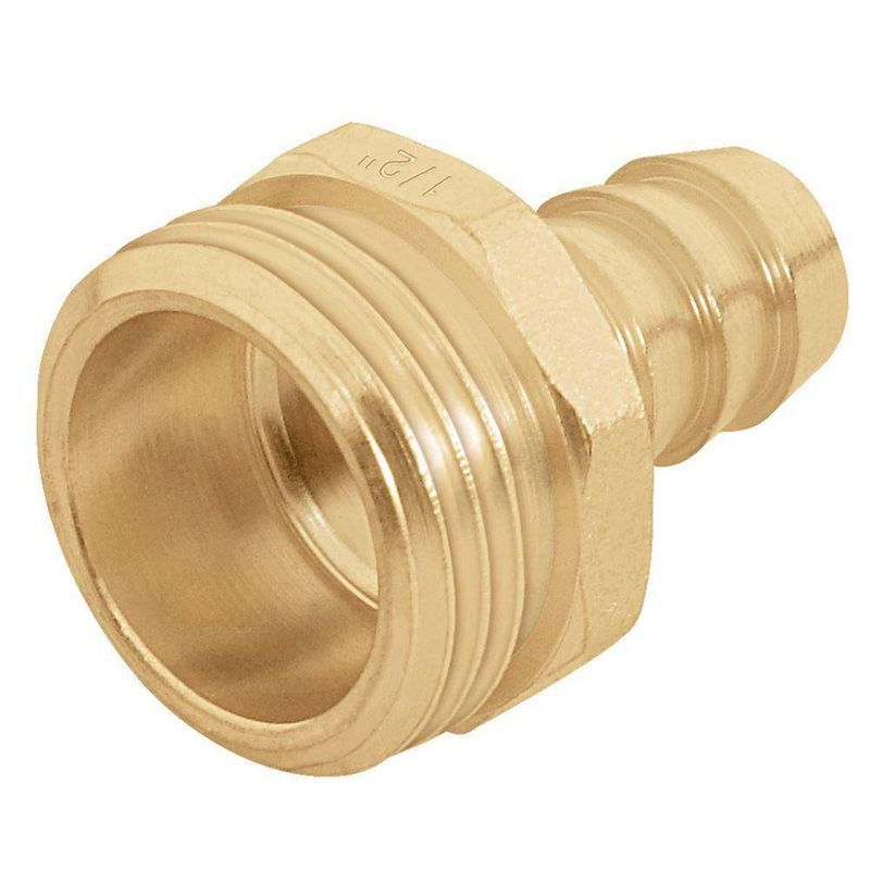 Conector Macho Metal De 1/2 Plg - Truper