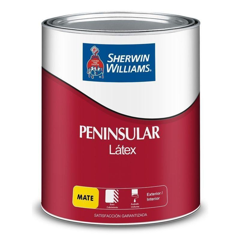 Peninsular Látex Mate Rojo Terracota 1 Gal - Sherwin Williams