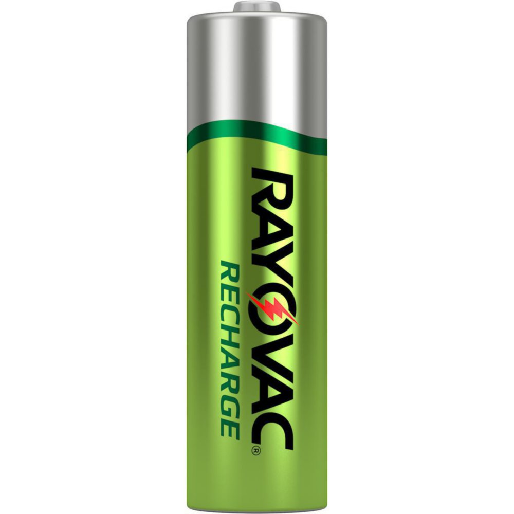 Cargador pilas Rayovac con baterias recargables 2 AA + 2 AAA