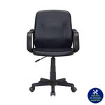 Silla Negra De Altura Ajustable Para Oficina - Z