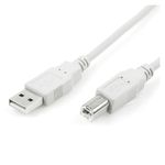 Cable De Datos Para Impresora 1.8 M Gris Claro - Xtech
