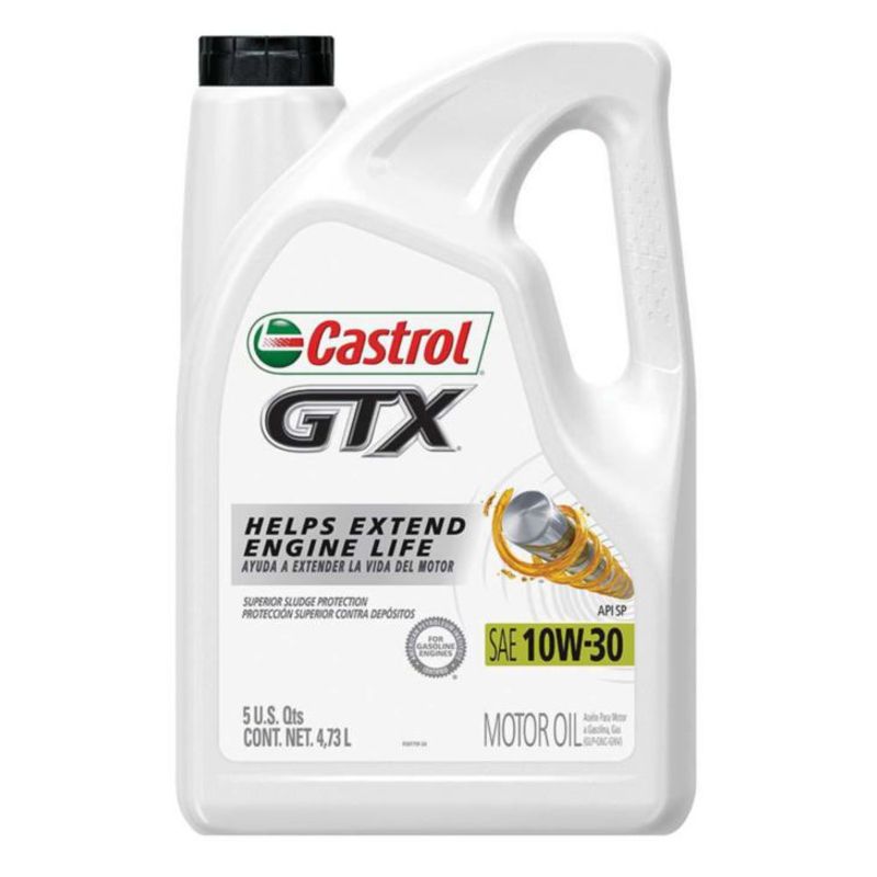 Botella de Aceite Multigrado Mineral SAE 5W-30 Castrol GTX