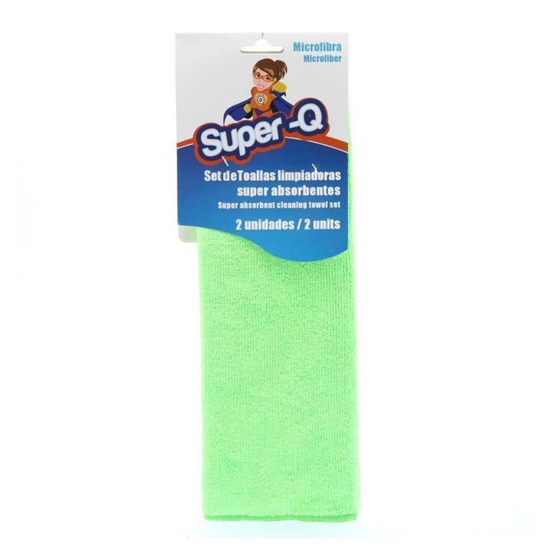 Set De Paños De Microfibra - Super-Q
