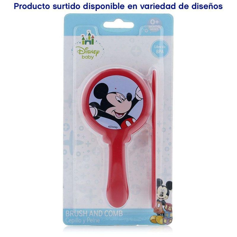 Set Cepillo Y Peine Mickey/Minnie - Disney