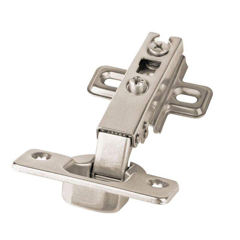 Bisagra Cazoleta Recta para Muebles de Cocina o Baño Cobertura Completa 110°