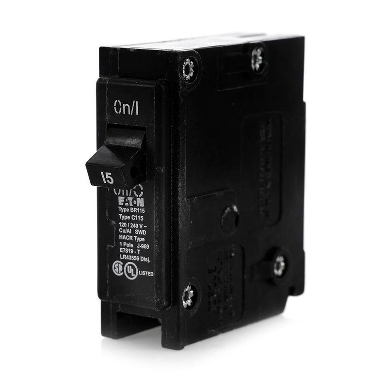 Flipon 15A De 1 Polo(S) Eaton 120/240V