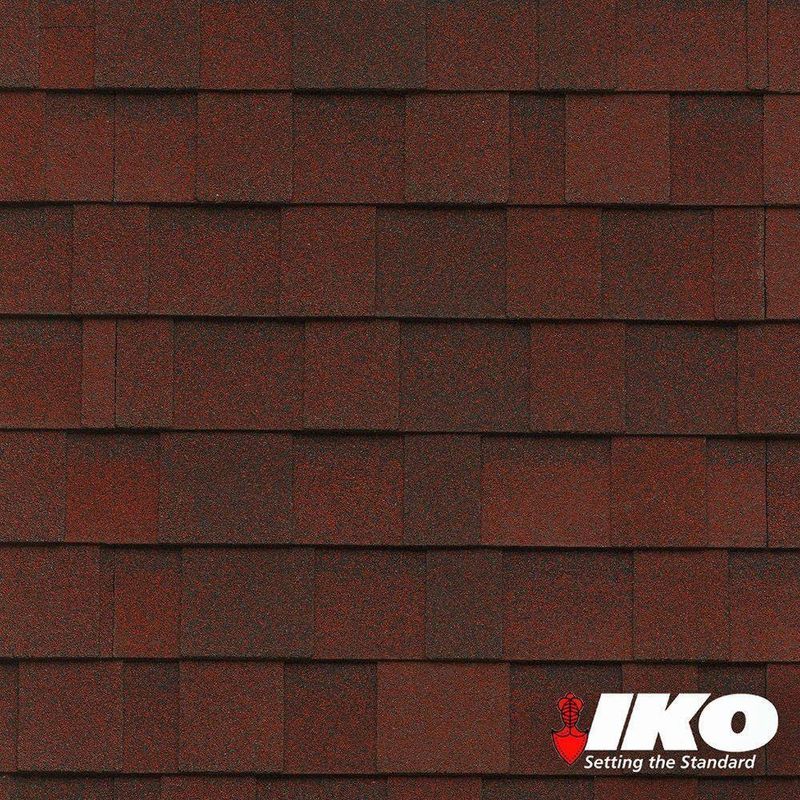 Shingle Riviera Rojo Cambridge Ar 30 3D - Iko