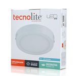 Lámpara Circular Con Bombilla Led De Sobreponer De 12 W - Tecnolite