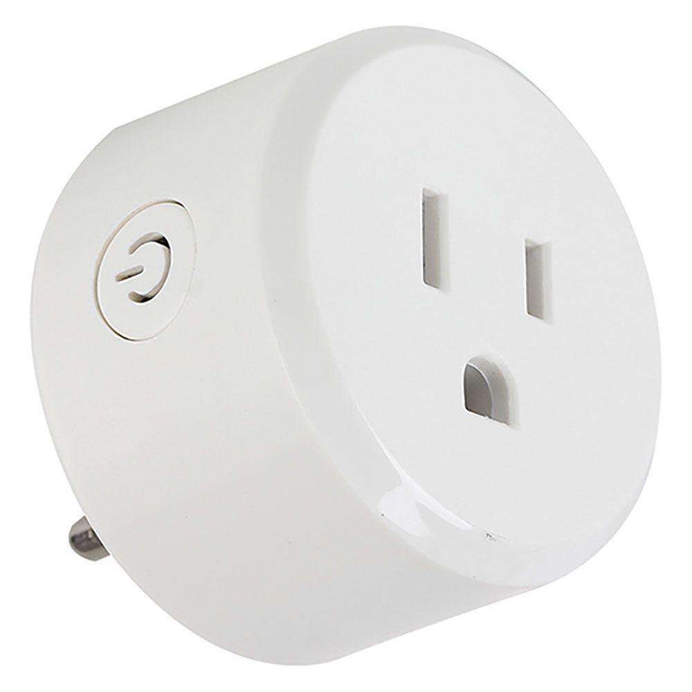 15 Amp Outdoor Alexa/Google Assistant Compatible Plug -in Smart Wi-Fi Dual Outlet Wall Plug, No Hub Required (3-pack)