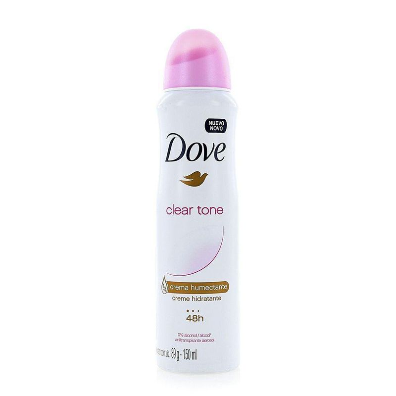 Dove clear discount tone deodorant spray