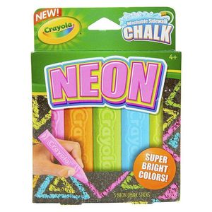 Yeso Neón Grueso 5 Colores