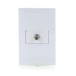 Toma De Coaxial Sencillo - Eagle Varios Colores