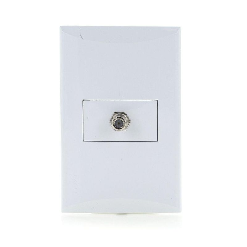 Toma De Coaxial Sencillo - Eagle Varios Colores