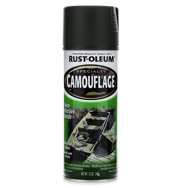 Spray Verde Camuflaje Rust-Oleum 12Oz. - Rust-Oleum