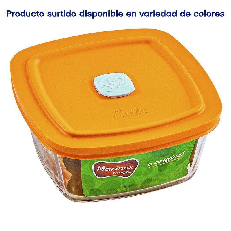 Hermético Cuadrado 1 L - Marinex