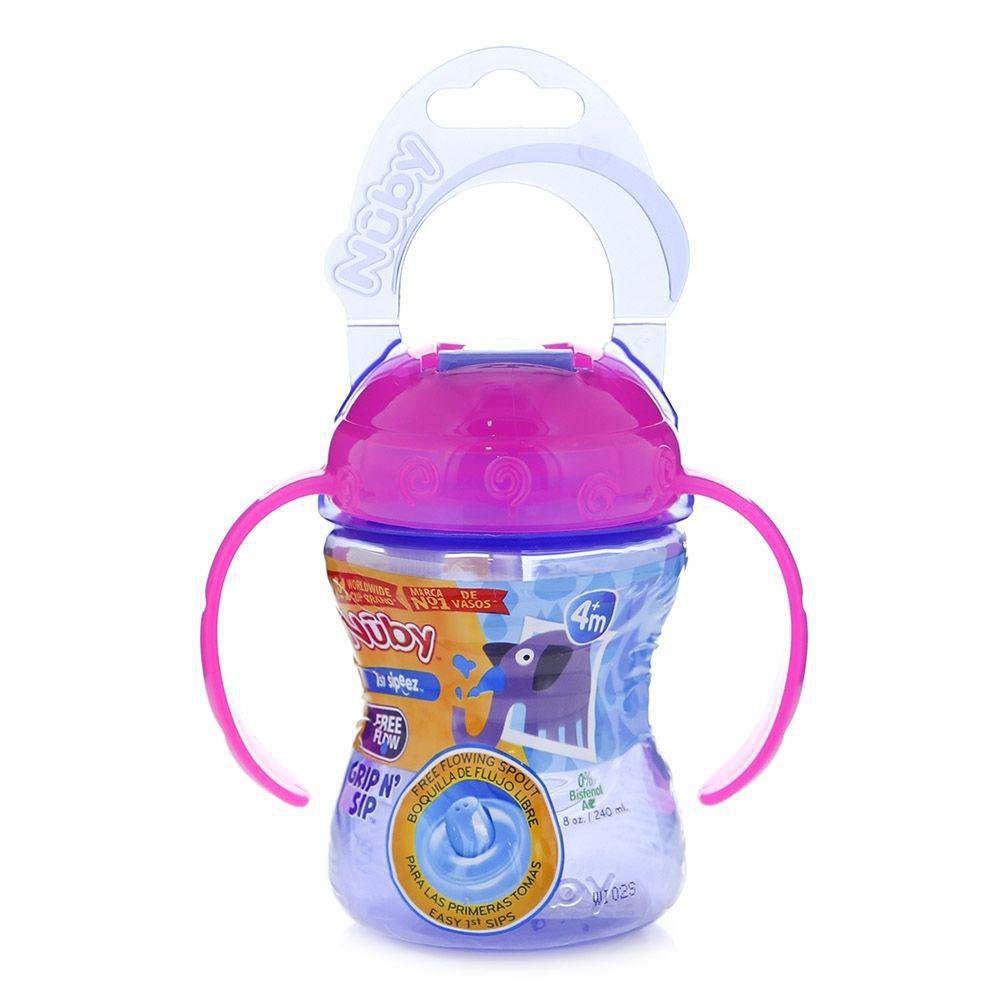 Vaso 360° Wonder Cup Con Asas 8Oz - Nuby - Cemaco