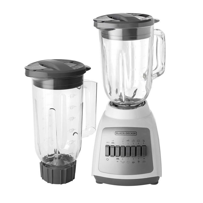 Licuadora Doble Vaso 10 Velocidades Black Decker Cemaco