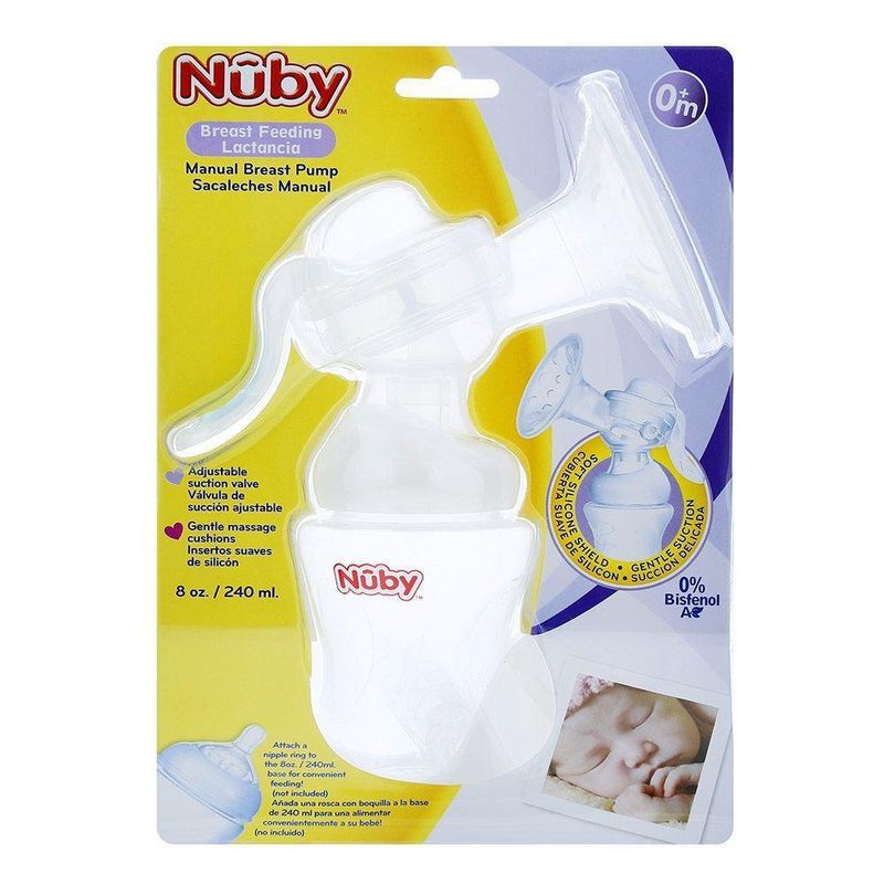Sacaleches Manual Nuby
