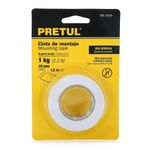 Cinta De Montaje 3/4X1.5Yds Pretul - Truper
