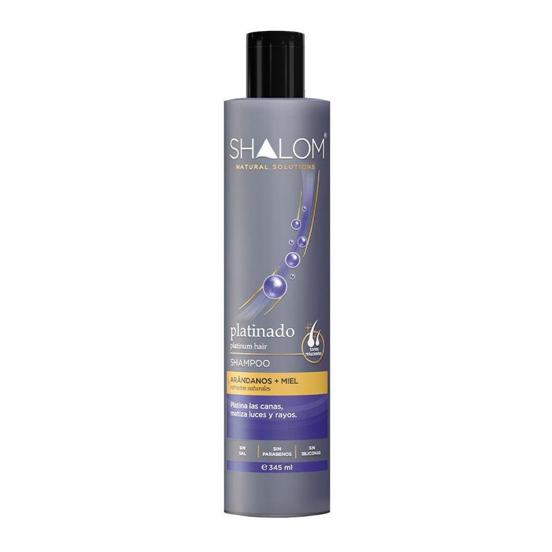 Shampoo Platinado 12 Oz - Shalom