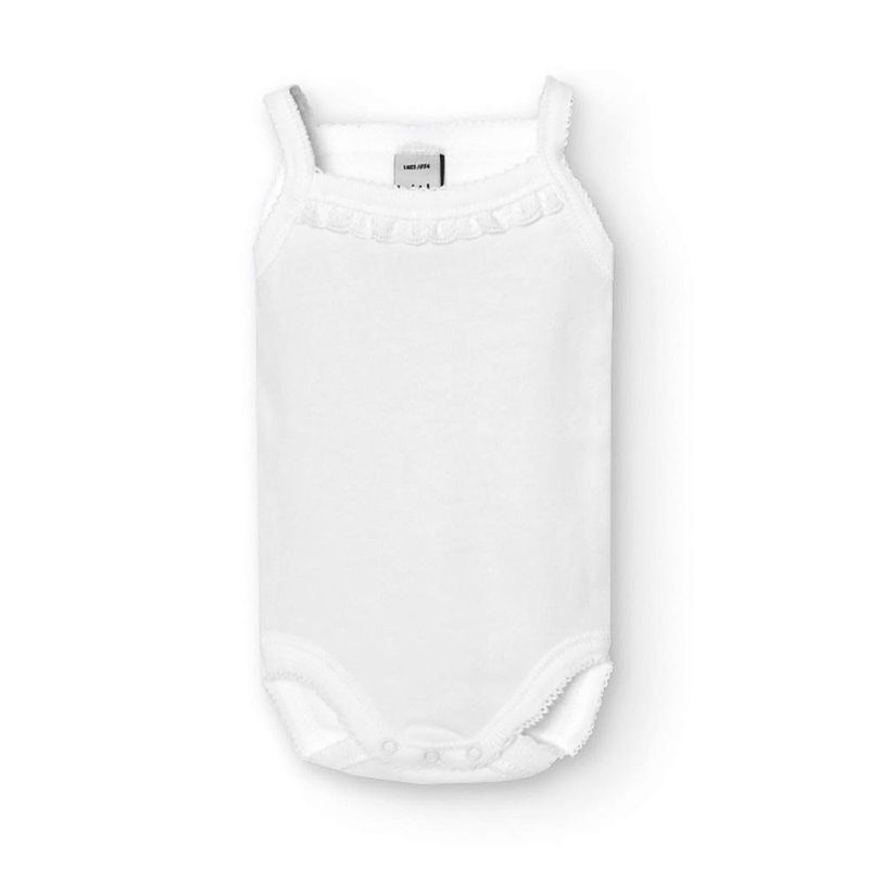 Body Tirante Fino Blanco Varias Tallas