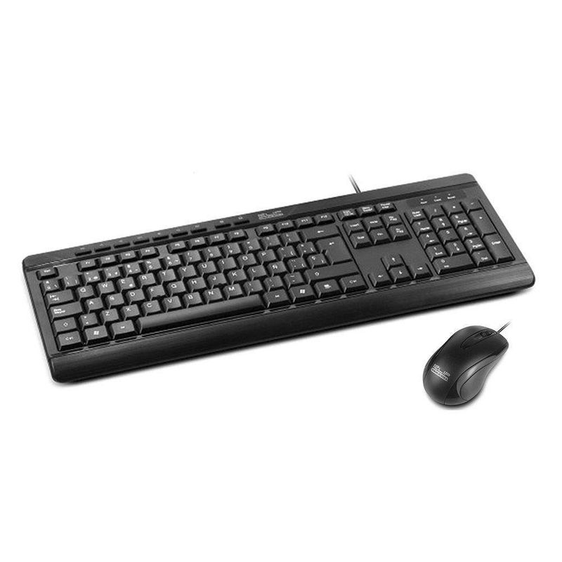 Combo Mouse Y Teclado Alambrico Klip