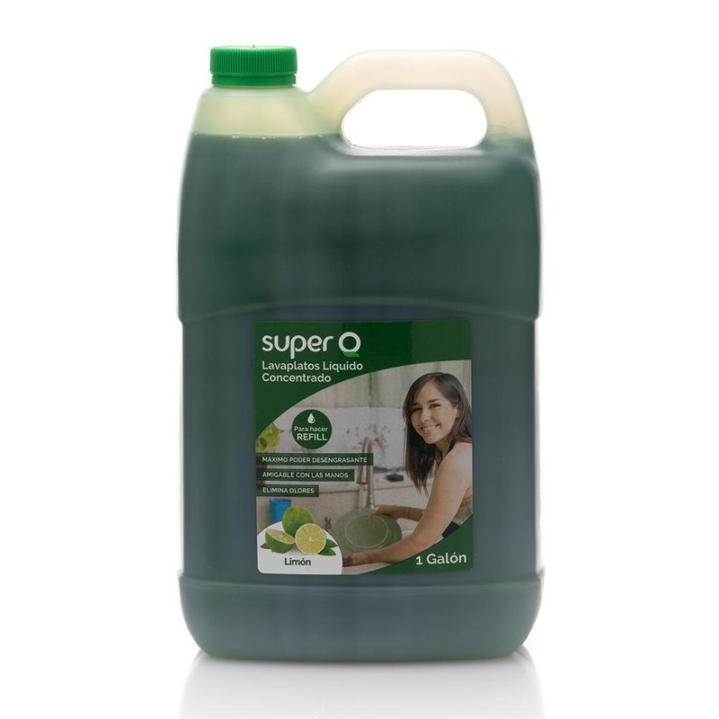 Lavaplatos Líquido 1 Galón Limón - Super-Q