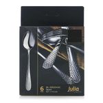 Set 6 Cucharas Para Café Julia 18/10 - Wilmax