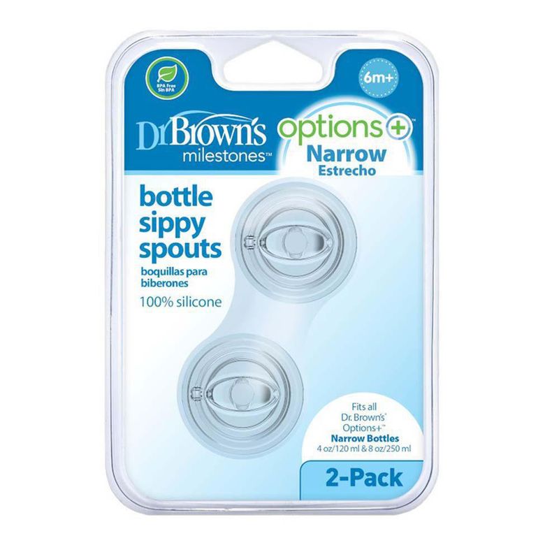 Boquillas Para Biberones Cuello Estrecho - Dr. Browns