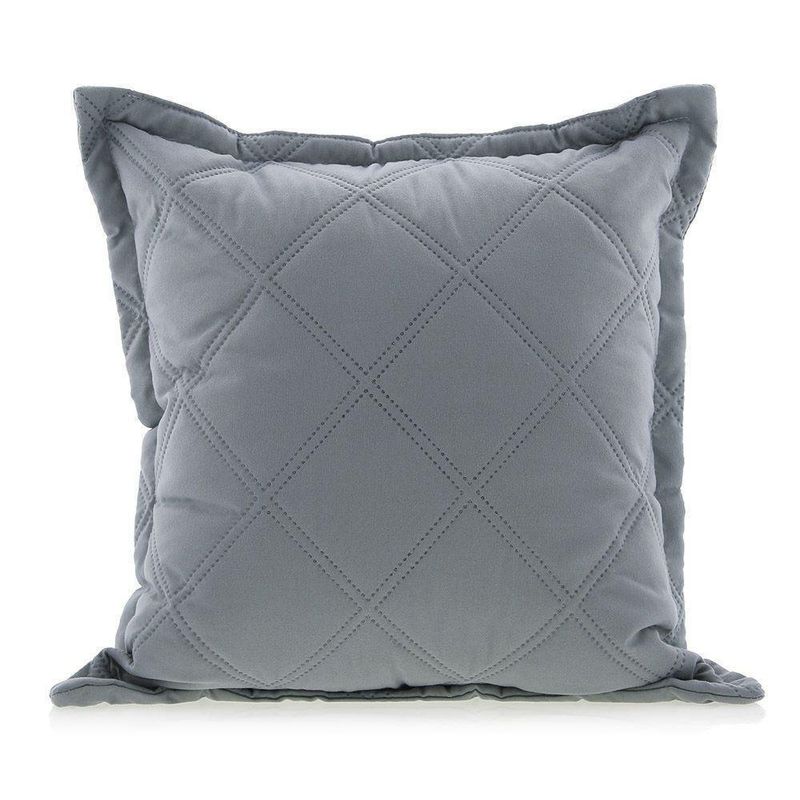 Cojín 50X50Cm Twill Gris Viva