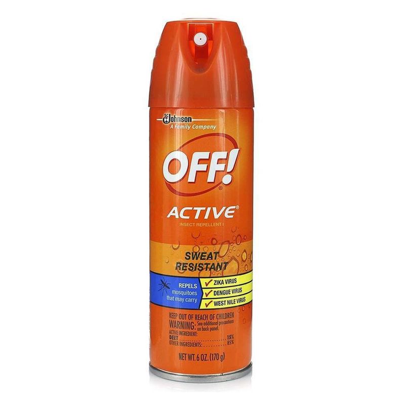 Repelente Aerosol Active 170 Grs - Off!