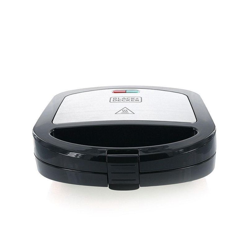 Sandwichera Cromada 2 Porciones Black Decker Cemaco