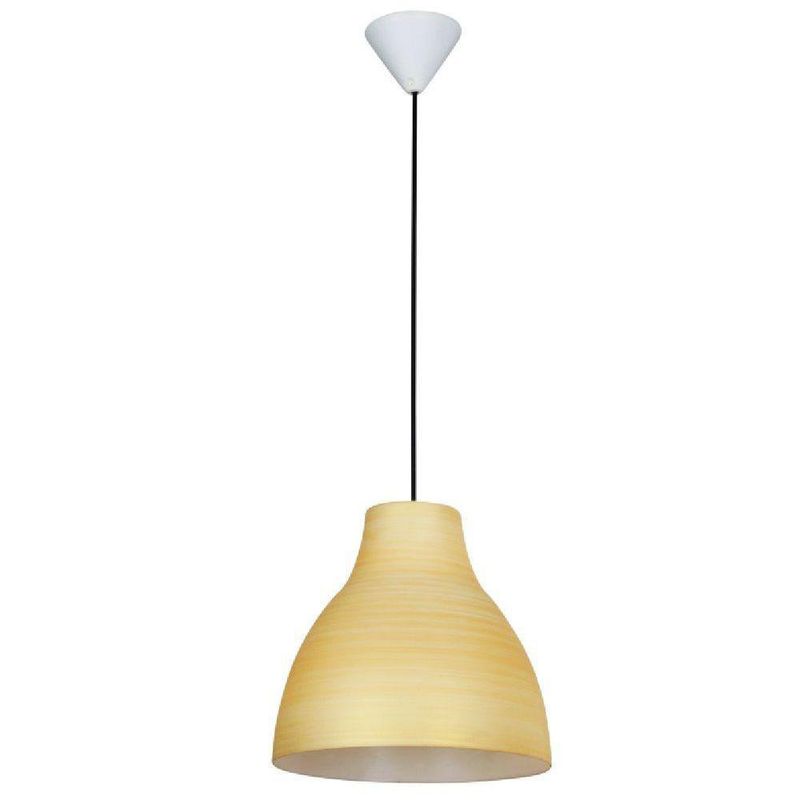 Lámpara Colgante Campana 1 Luz De 40W - Z Varios Colores