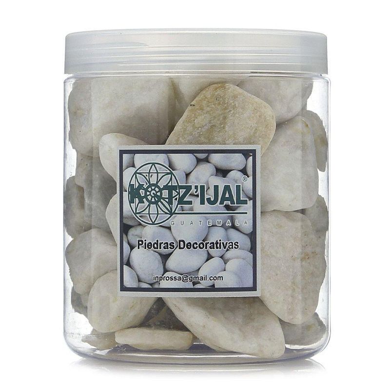 Piedra Decorativa Blanca 35 Onzas