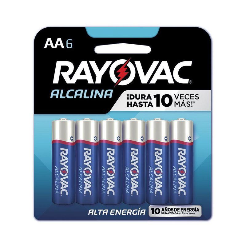 Batería AA 6 Unidades - Rayovac