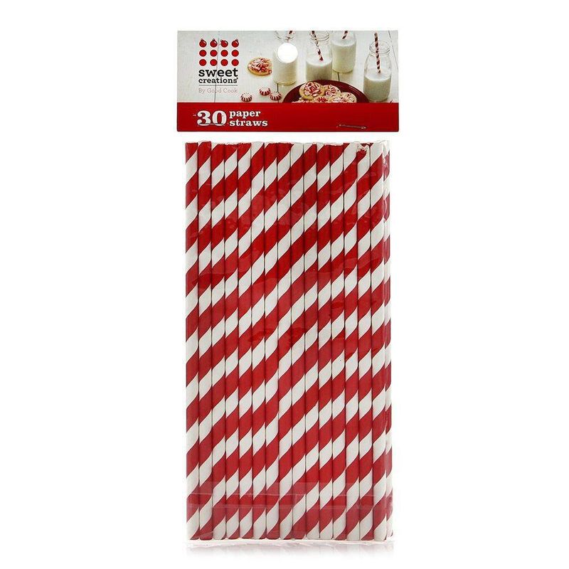 Pajillas De Papel 30 Unidades - Sweet Creations