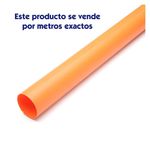 Tubo Drenaje 3 X 1 M Naranja