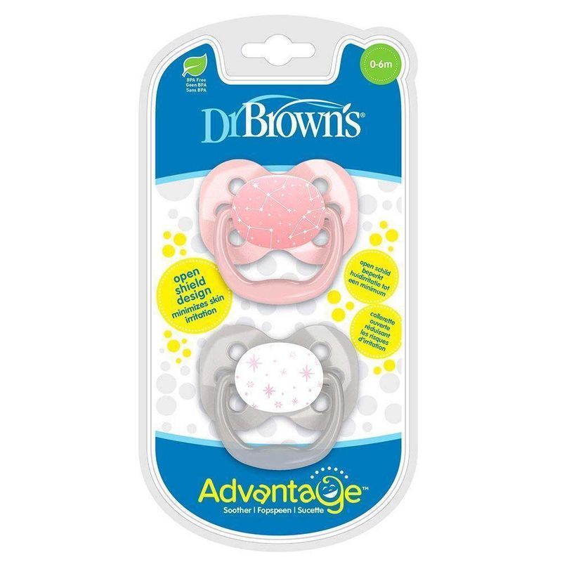 Pacificadores Advantage Dúo Rosado - Dr. Browns Varios Tamaños