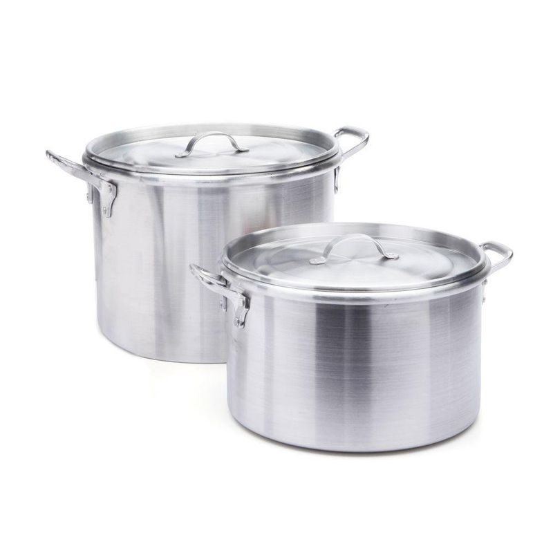 Set De Ollas Medianas De Aluminio - Aldura