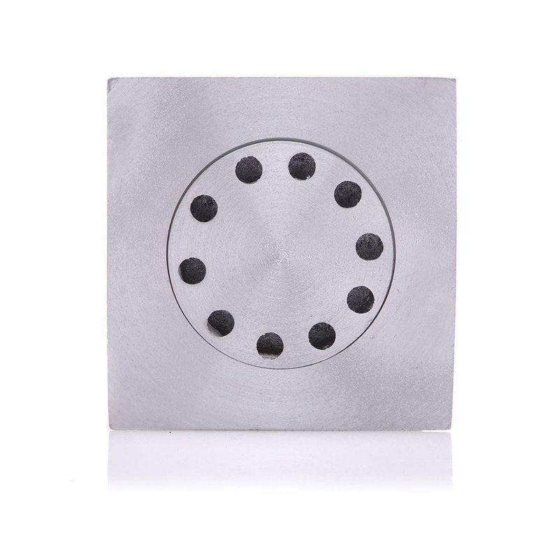 Reposadera De 5 Plg X 5 Plg Aluminio - Longo