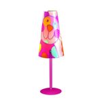 Lámpara De Mesa Infantil 'Gato' Base Rosa 1Bombillox40Wmax - Zlumini