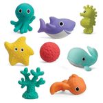 Juguetes Squirts Amiguitos Del Acuario 8 Pzas - Infantino