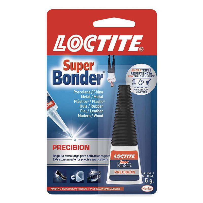 Pegamento Instantaneo Multi Superficies Super Bonder 3g Loctite