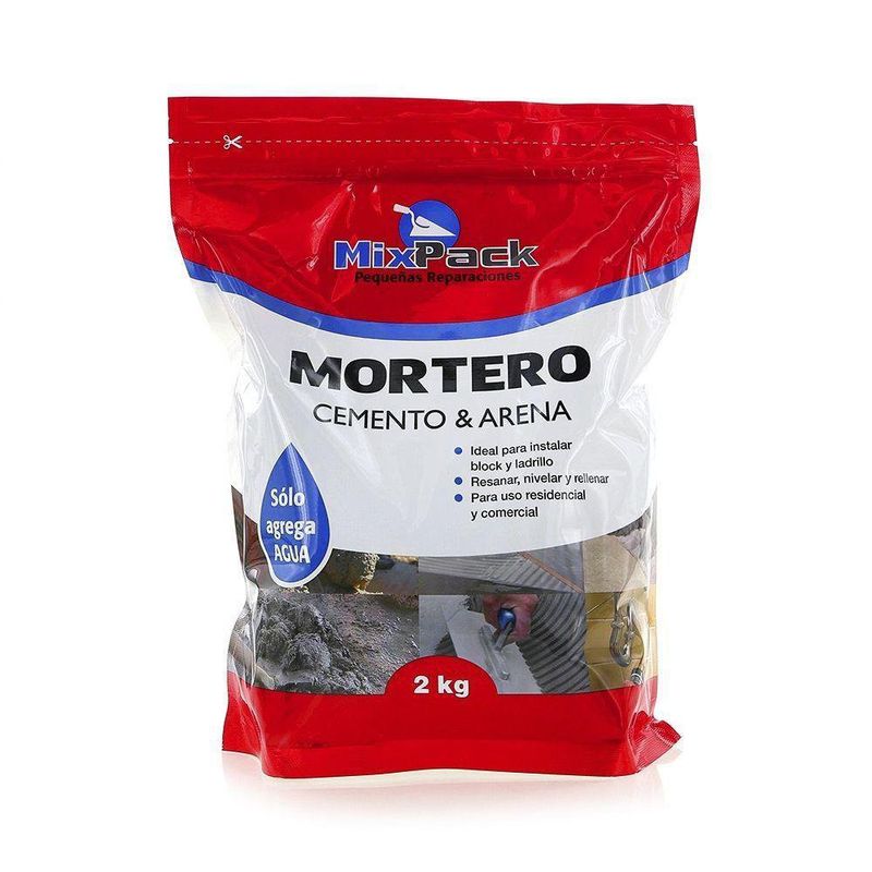 Mortero Cemento Y Arena 2 Kgs - Mixpack