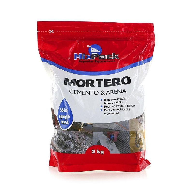 Mortero Cemento Y Arena 2 Kgs - Mixpack - Cemaco